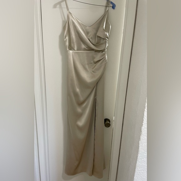 Birdy Grey Neutral Champagne Dress - Picture 4 of 6